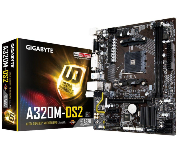 Gigabyte GA-A320M-DS2 - 366629 - zdjęcie